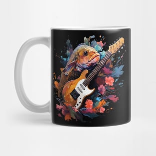 Arowana Playing Guitar Mug